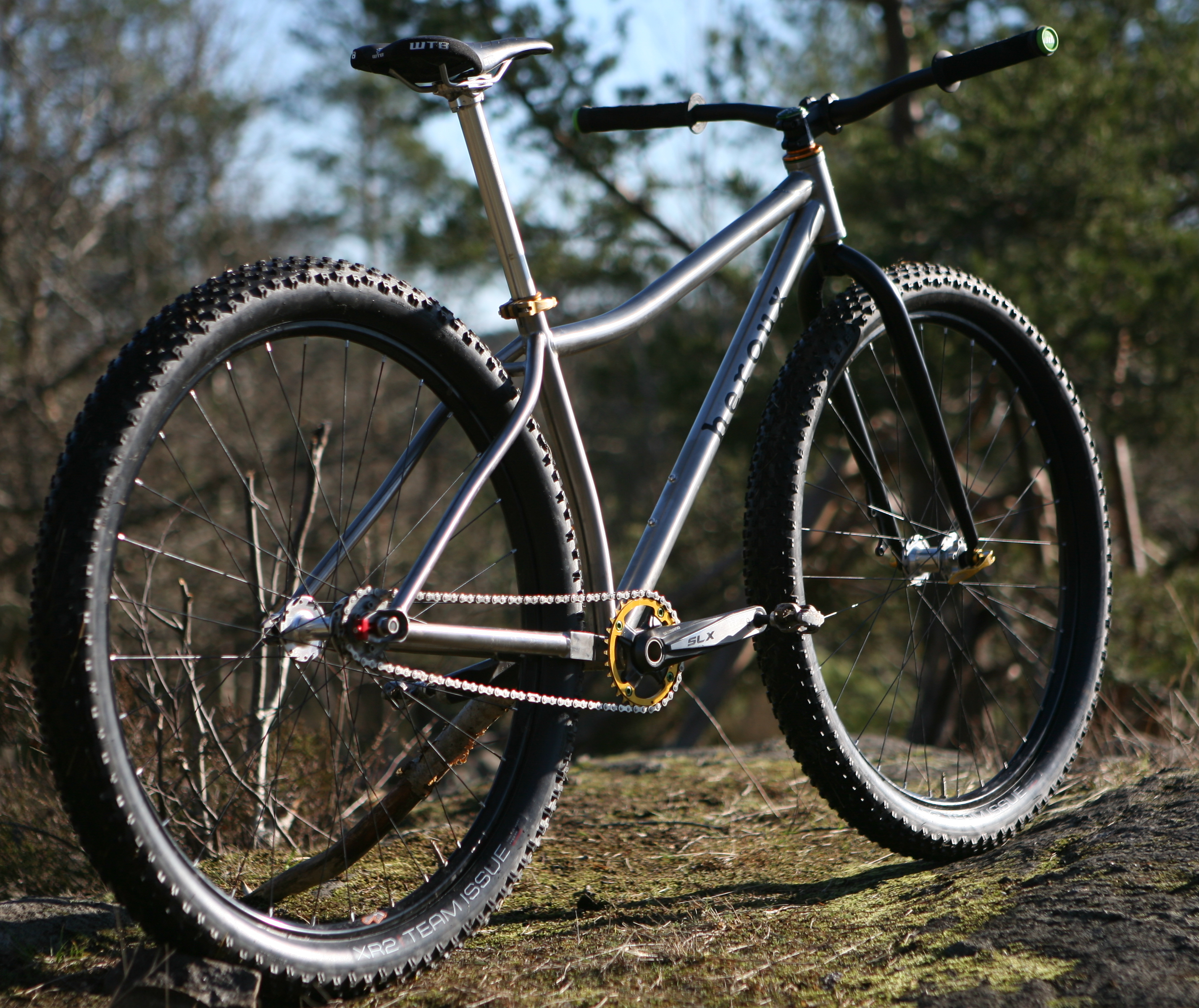 Trail Fixie Build heroux cycles fixed gear and single speed bikes